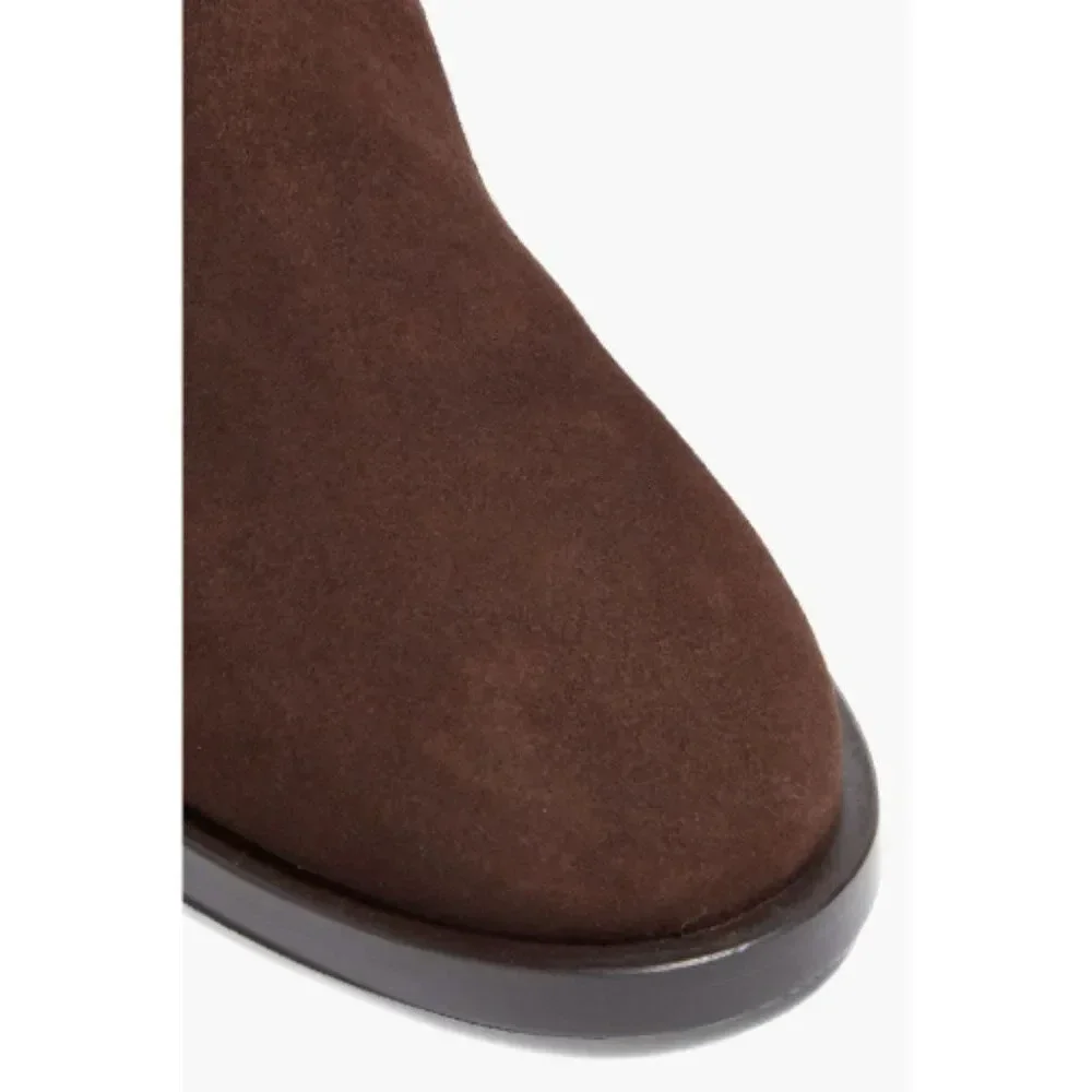 Stuart Weitzman Women's Keelan Suede And Neoprene Knee Boots Size 8.5